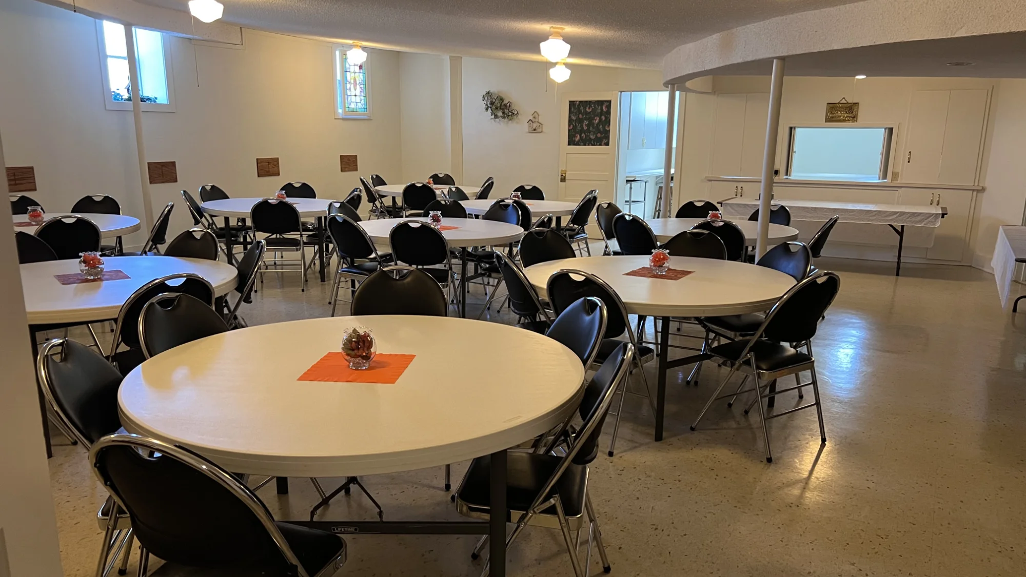 Church meeting room